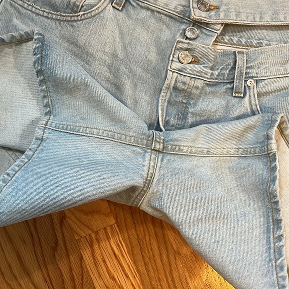 AGolde Broken Waistband Shorts Size 32 NWT - Picture 11 of 16